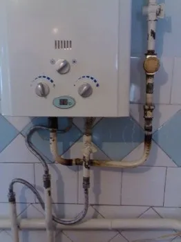 Установка газової колонки (газової колонки своїми руками) Установка газової колонки