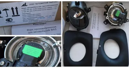 Установка протитуманних фар на калину відео інструкція