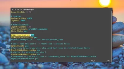 Установка ssh ubuntu, losst