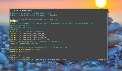 Установка ssh ubuntu, losst