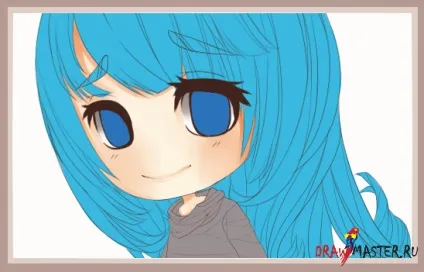 Урок по розфарбовування персонажа манги (урок paint tool sai) Урок по розфарбовування персонажа манги