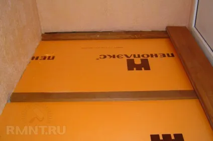 Пристрій дерев'яної підлоги на лоджії своїми руками (пристрій) Пристрій дерев'яної підлоги на лоджії своїми руками