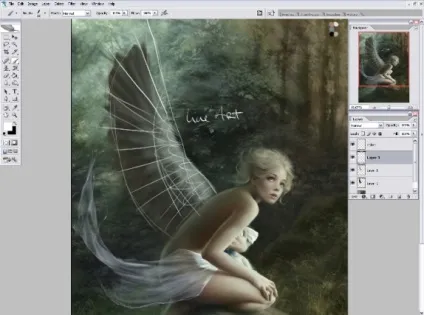 Урок photoshop малюємо крила ангела, photoshop painter - трохи про все (фентезі) Урок photoshop малюємо крила ангела, photoshop painter - трохи про все