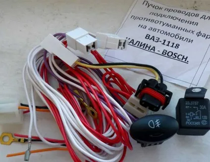 Установка протитуманних фар на калину відео інструкція