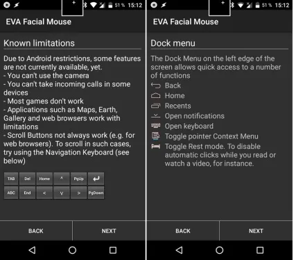 Управляємо android планшетом, смартфоном на інший пристрій без рук, одними рухами голови,