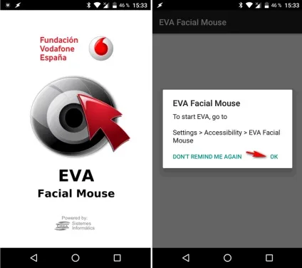 Управляємо android планшетом, смартфоном на інший пристрій без рук, одними рухами голови,