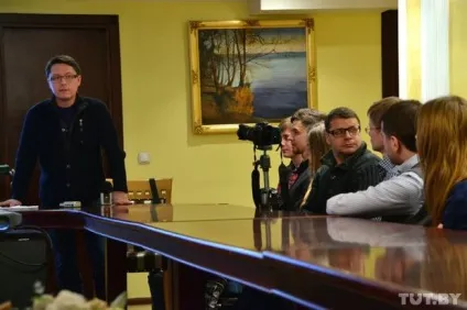 Звільнений журналіст Павло Селін розповів білорусам, що сталося з НТВ (Селін) Звільнений журналіст Павло Селін розповів білорусам, що сталося з НТВ