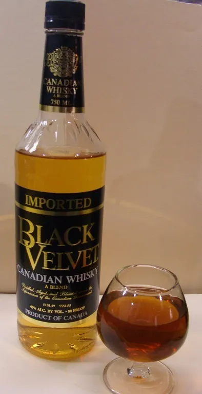 Віскі black velvet (блек вельвет) - опис і види марки (black) Віскі black velvet (блек вельвет) - опис і види марки