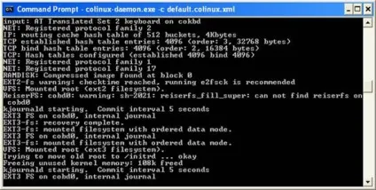 Віртуалізація за допомогою colinux (colinux) Віртуалізація за допомогою colinux