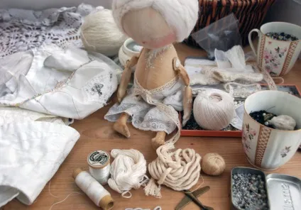 Вишиваємо особа ляльці - ярмарок майстрів - ручна робота, handmade (робота над лялькою) Вишиваємо особа ляльці - ярмарок майстрів - ручна робота, handmade