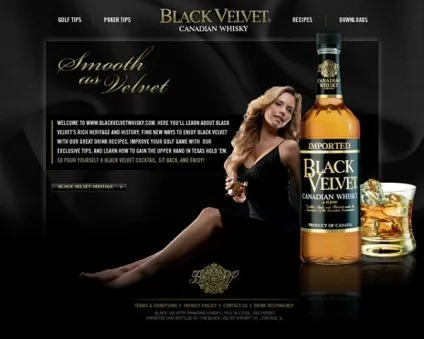 Віскі black velvet (блек вельвет) - опис і види марки (velvet) Віскі black velvet (блек вельвет) - опис і види марки
