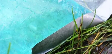 Водний матрац в саду