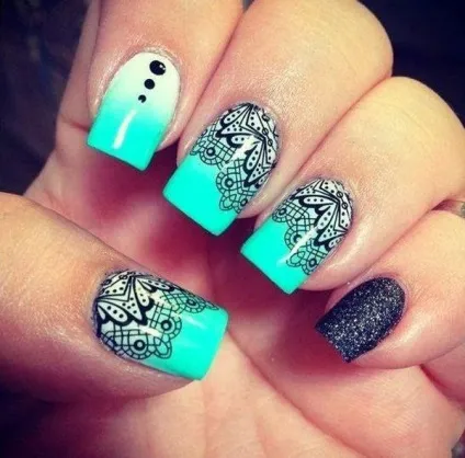 Східні мотиви або 30 ідей для манікюру в індійському стилі, умкра (манікюру) Східні мотиви або 30 ідей для манікюру в індійському стилі, умкра