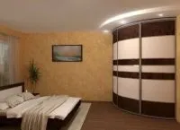 Вбудований кутовий шафа-купе
