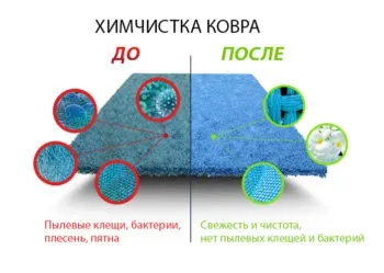 Хімчистка килимів