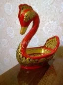 Яблуко в техніці пап'є-маше