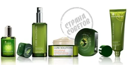 Yves rocher cure solutions крем, сироватка, маска, еліксир (життєва сила) Yves rocher cure solutions крем, сироватка, маска, еліксир