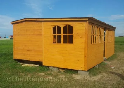 Закрита веранда своїми руками