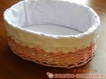 Кошик для рукоділля, майстер-клас своїми руками (рукоділля) Кошик для рукоділля, майстер-клас своїми руками