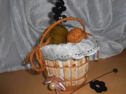 Кошик для рукоділля своїми руками (рукоділля) Кошик для рукоділля своїми руками