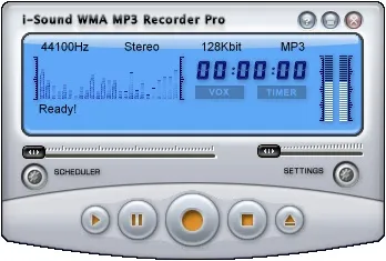 Запис потокового аудіо - програма i-sound recorder