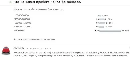 Заміна або ремонт бензонасоса