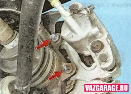 Заміна гальмівних дисків лада гранта