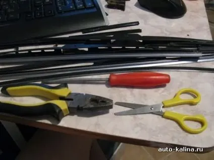 Заміна щіток склоочисника на калині (заміна) Заміна щіток склоочисника на калині