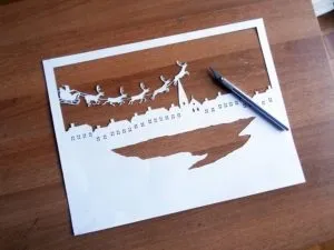 3D картина тінню і світлом своїми руками, indycraft