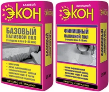 Базовий і фінішний наливна підлога екон - призначення, характеристики (екон) Базовий і фінішний наливна підлога екон - призначення, характеристики