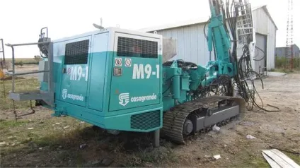 Бурові установки casagrande для паль (в125хр, в250хр), гідравлічні, для виконання тунельних