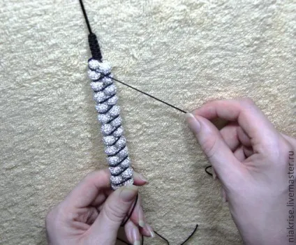 Браслет шамбала в два ряди - ярмарок майстрів - ручна робота, handmade (нитка) Браслет шамбала в два ряди - ярмарок майстрів - ручна робота, handmade