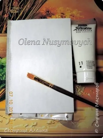 Декупаж щоденника