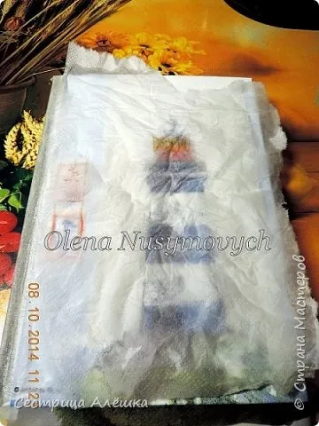 Декупаж щоденника