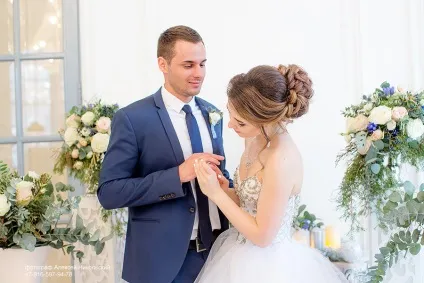 Студійні весільна фотосесія