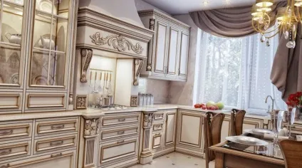 Дизайн кухні в англійському стилі (стилі) Дизайн кухні в англійському стилі
