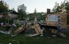 Реконструкція дерев'яних будинків (Монтаж інженерних комунікацій) Реконструкція дерев'яних будинків