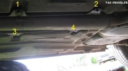 Регулювання троса ручника на калині (трос ручного гальма) Регулювання троса ручника на калині