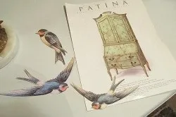 Дизайн шафи своїми руками декупаж, трафарети