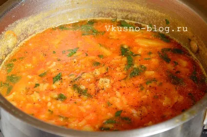 Домашній суп харчо з курки (курки) Домашній суп харчо з курки
