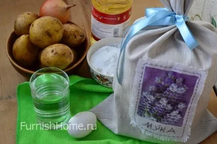 Домашні вареники з картоплею (пост яйце тісто) Домашні вареники з картоплею