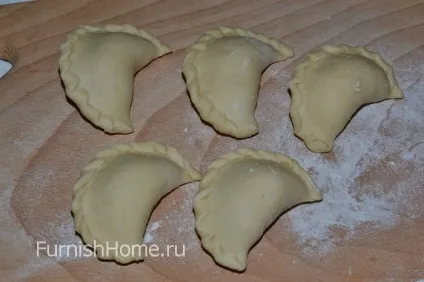 Домашні вареники з картоплею (картоплею) Домашні вареники з картоплею