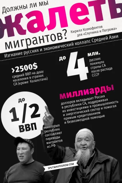 Чи повинні ми жаліти мігрантів вигнання українських і економічний колапс середньої азії - супутник і (середньої) Чи повинні ми жаліти мігрантів вигнання українських і економічний колапс середньої азії - супутник і