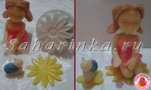 Феї з мастики, майстер-клас - сахарінка