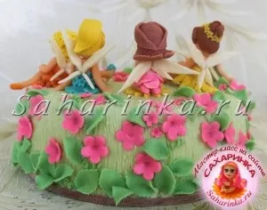 Феї з мастики, майстер-клас - сахарінка