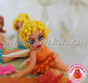 Феї з мастики, майстер-клас - сахарінка