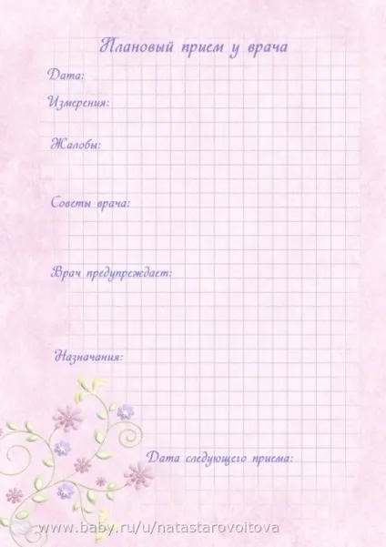 Щоденник для майбутньої мами (мами.) Щоденник для майбутньої мами