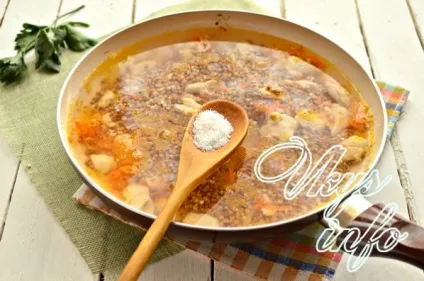 Гречка з куркою рецепт з фото (філе) Гречка з куркою рецепт з фото
