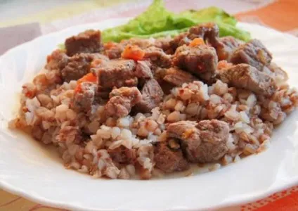 Гречка з м'ясом - кращі рецепти (гречка) Гречка з м'ясом - кращі рецепти