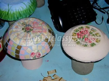 Гриби з бетону для саду (бетону) Гриби з бетону для саду
